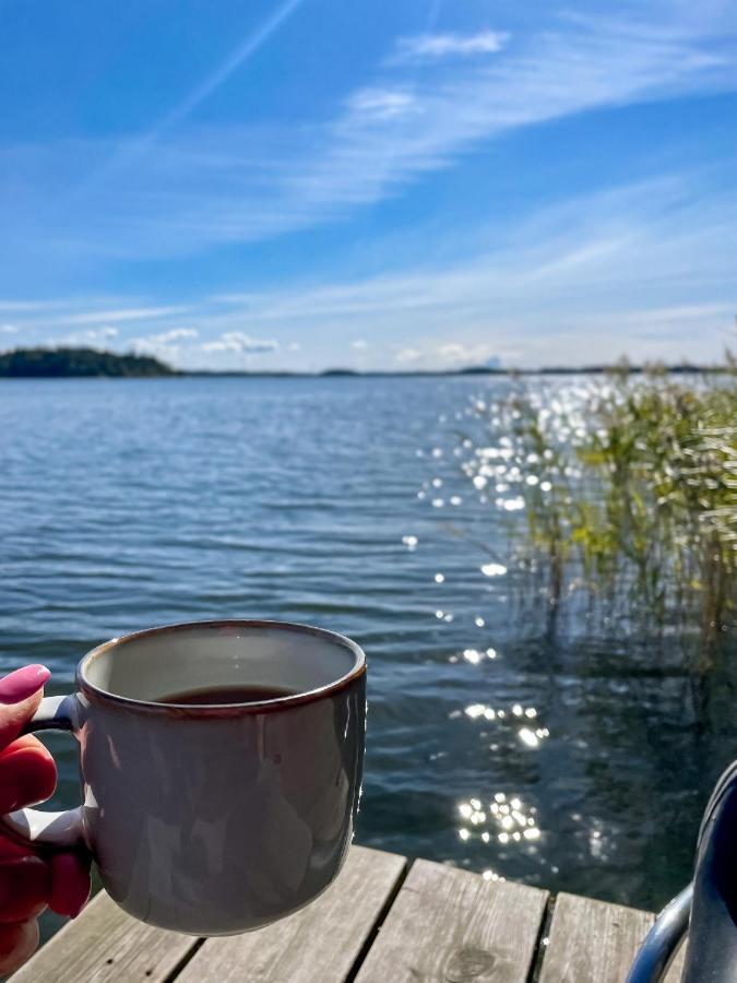 New Lakehouse - Amazing Sea View And Private Pier! ストックホルム エクステリア 写真